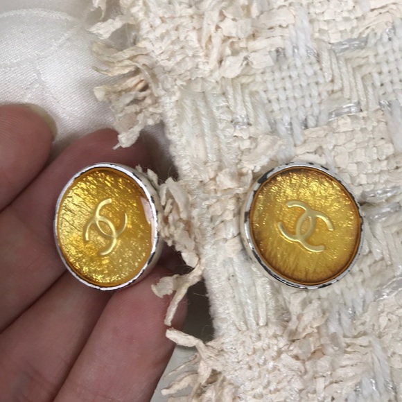 CHANEL AUTHENTIC tweed coat & skirt set - Picture 5 of 8